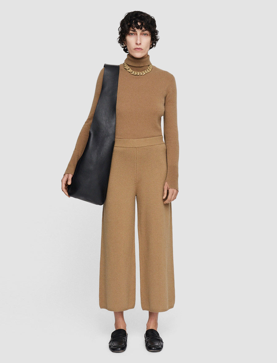 Soft Wool Culottes - Oak