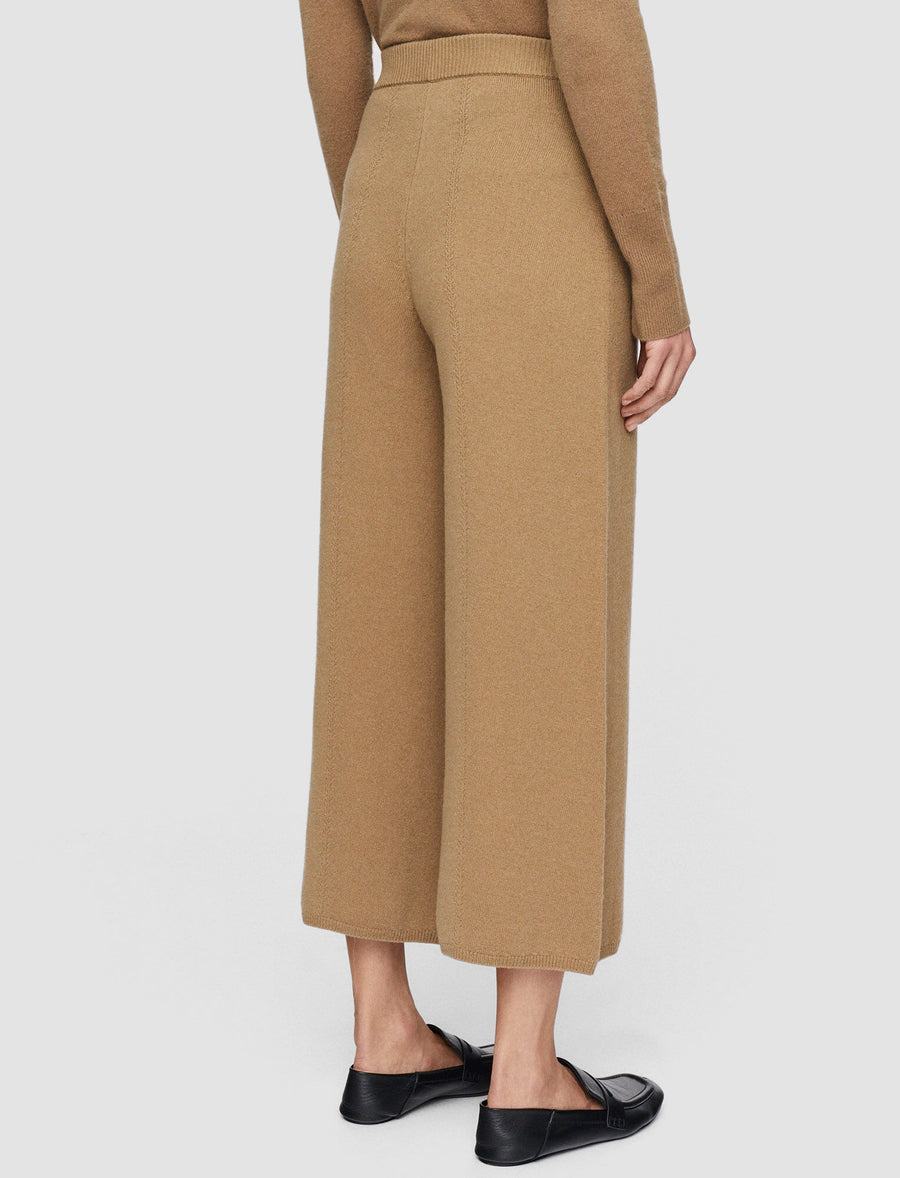 Soft Wool Culottes - Oak