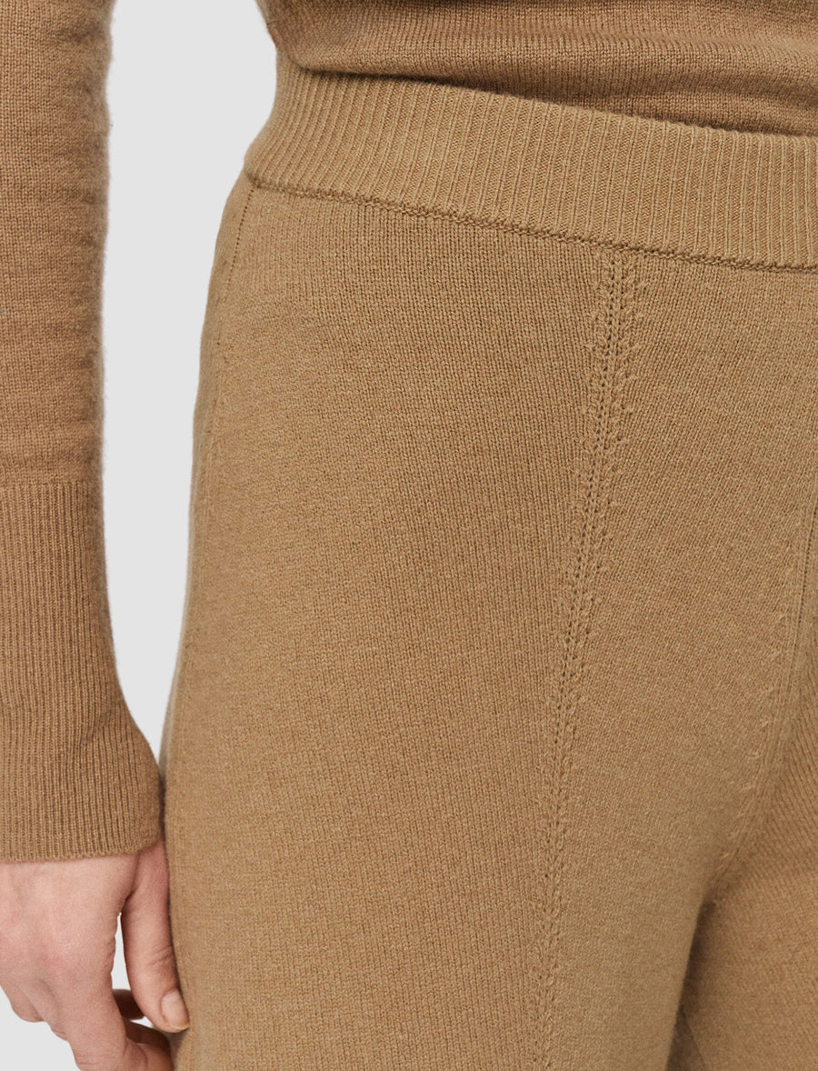 Soft Wool Culottes - Oak