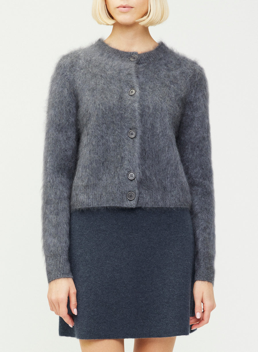 Azalea Cardigan - Graphite Brushed