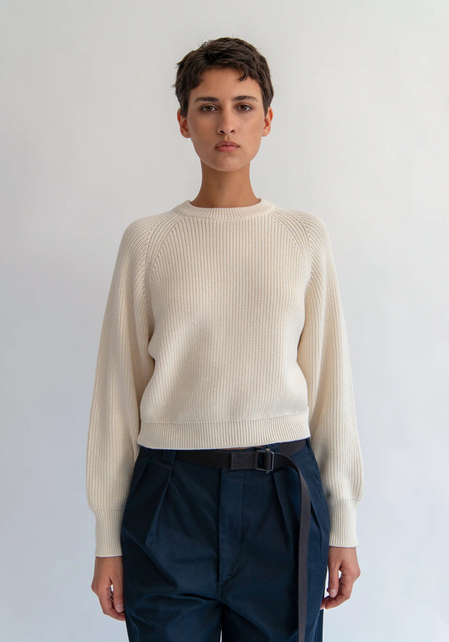 Juri Cotton Sweater - Ivory