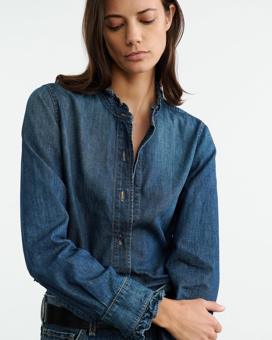 Lydia Denim Shirt - Classic Wash