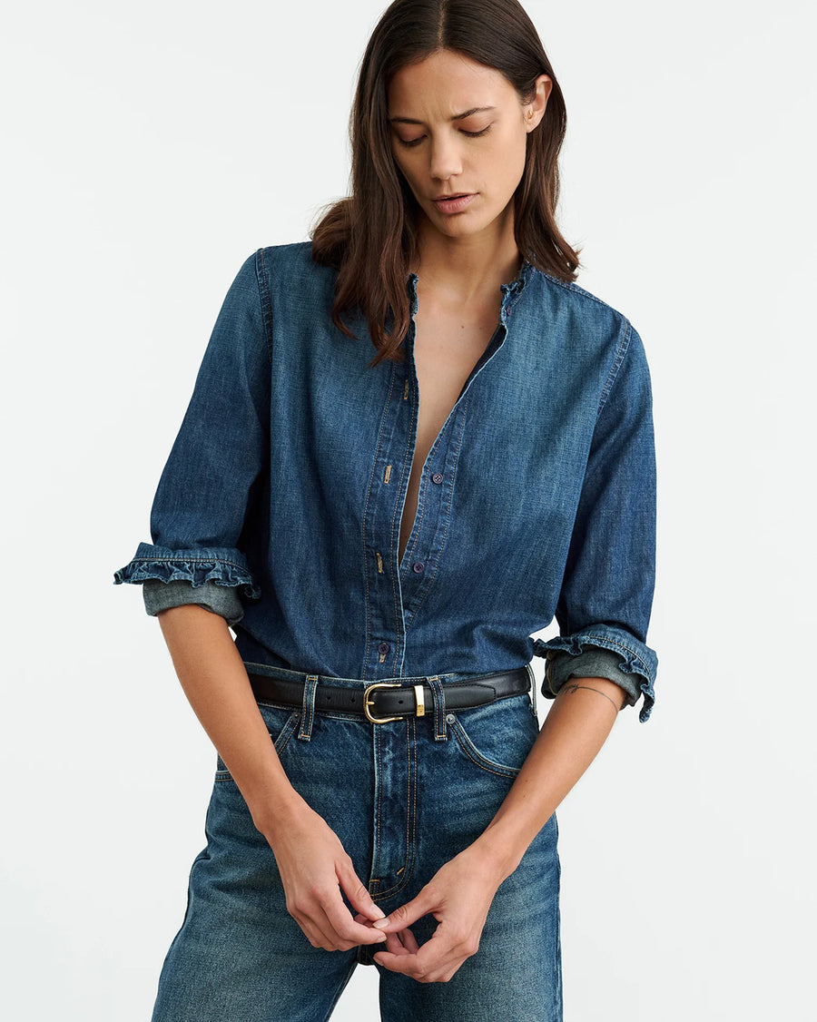 Lydia Denim Shirt - Classic Wash