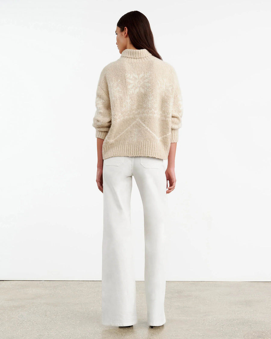 Meredith Sweater - Black/Beige