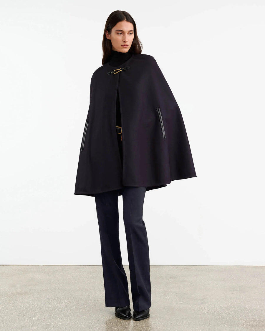 Arianna Cape - Dark Navy