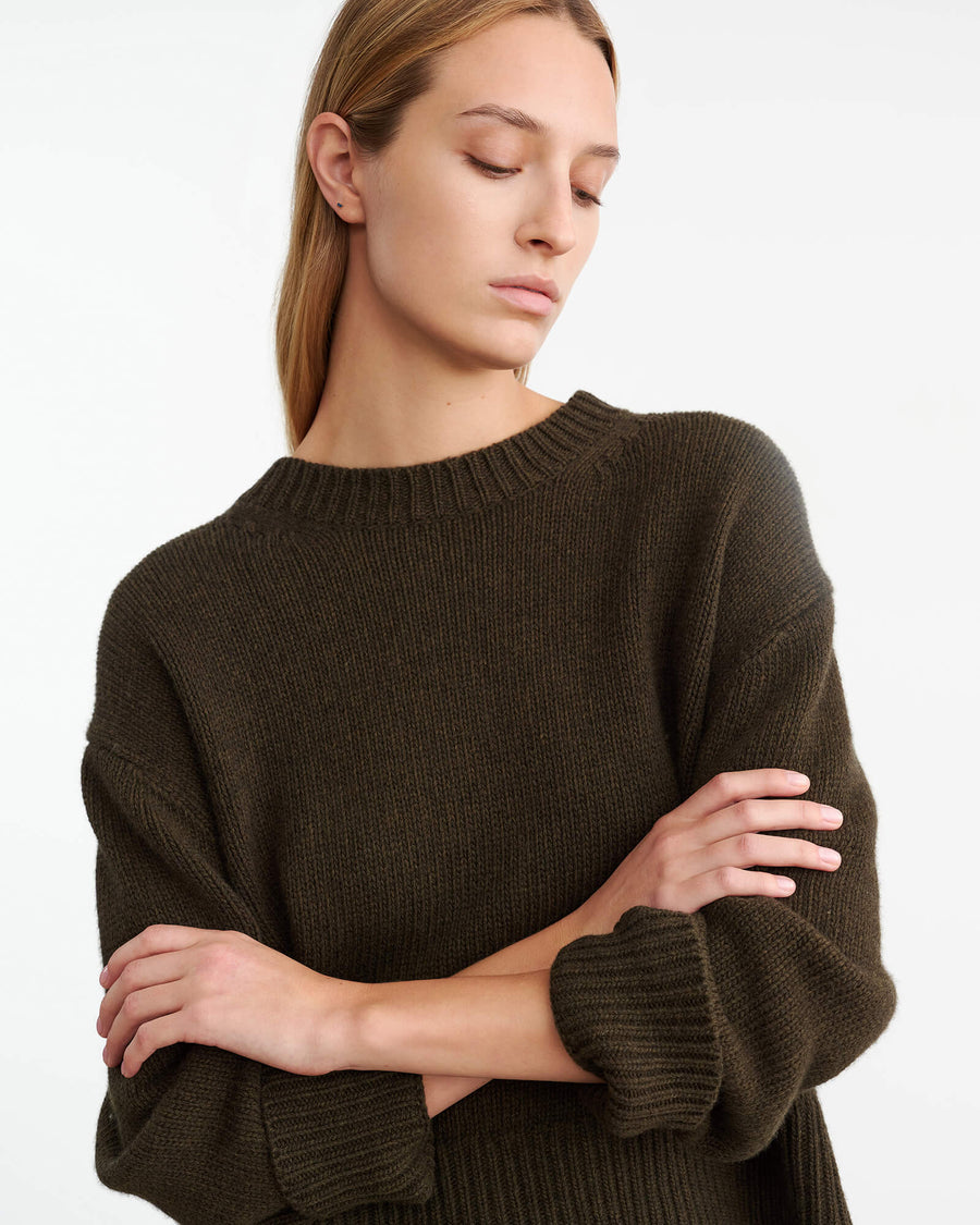 Haisley Sweater - Dark Pine