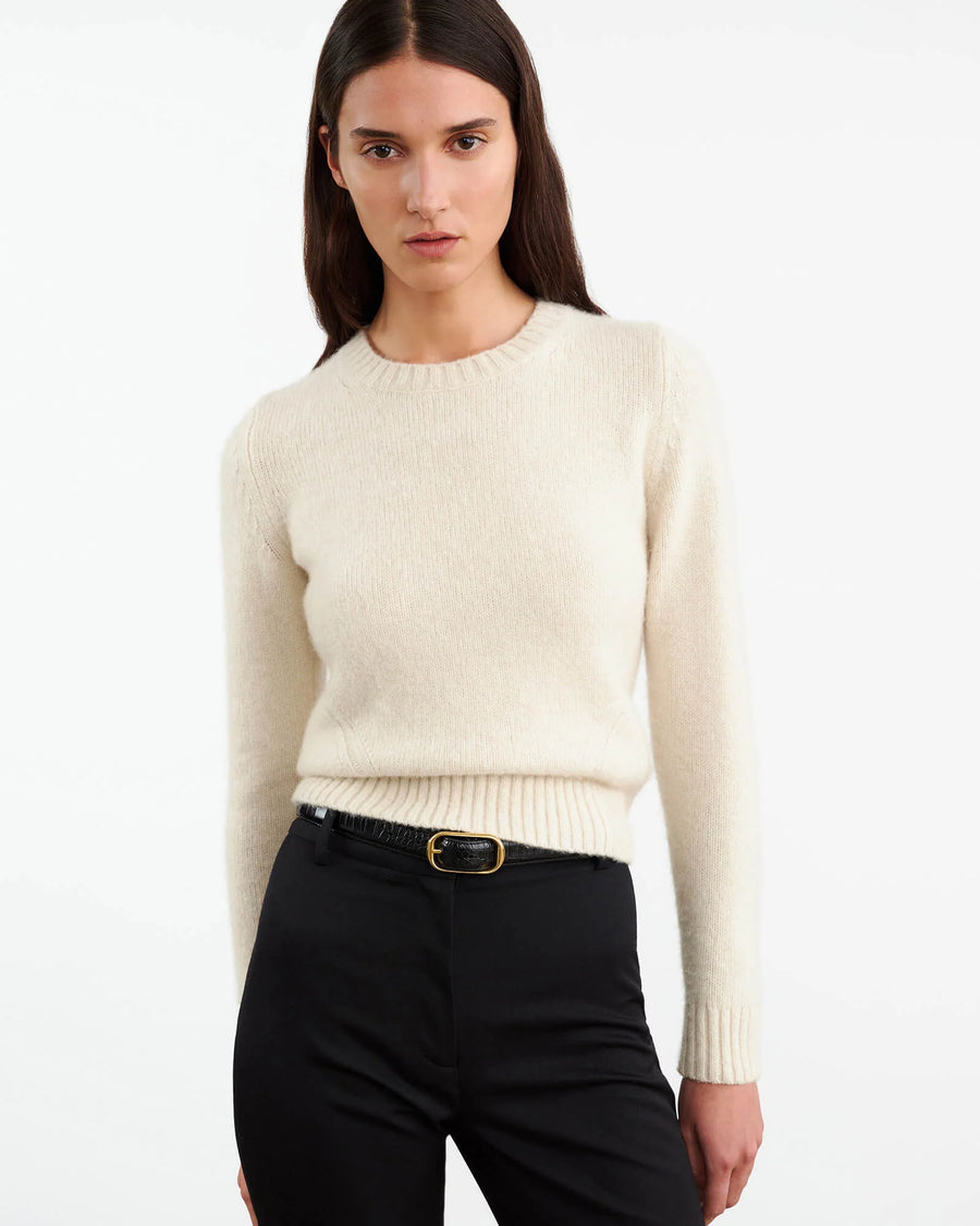 Gwendolyn Sweater - Light Oat Melange