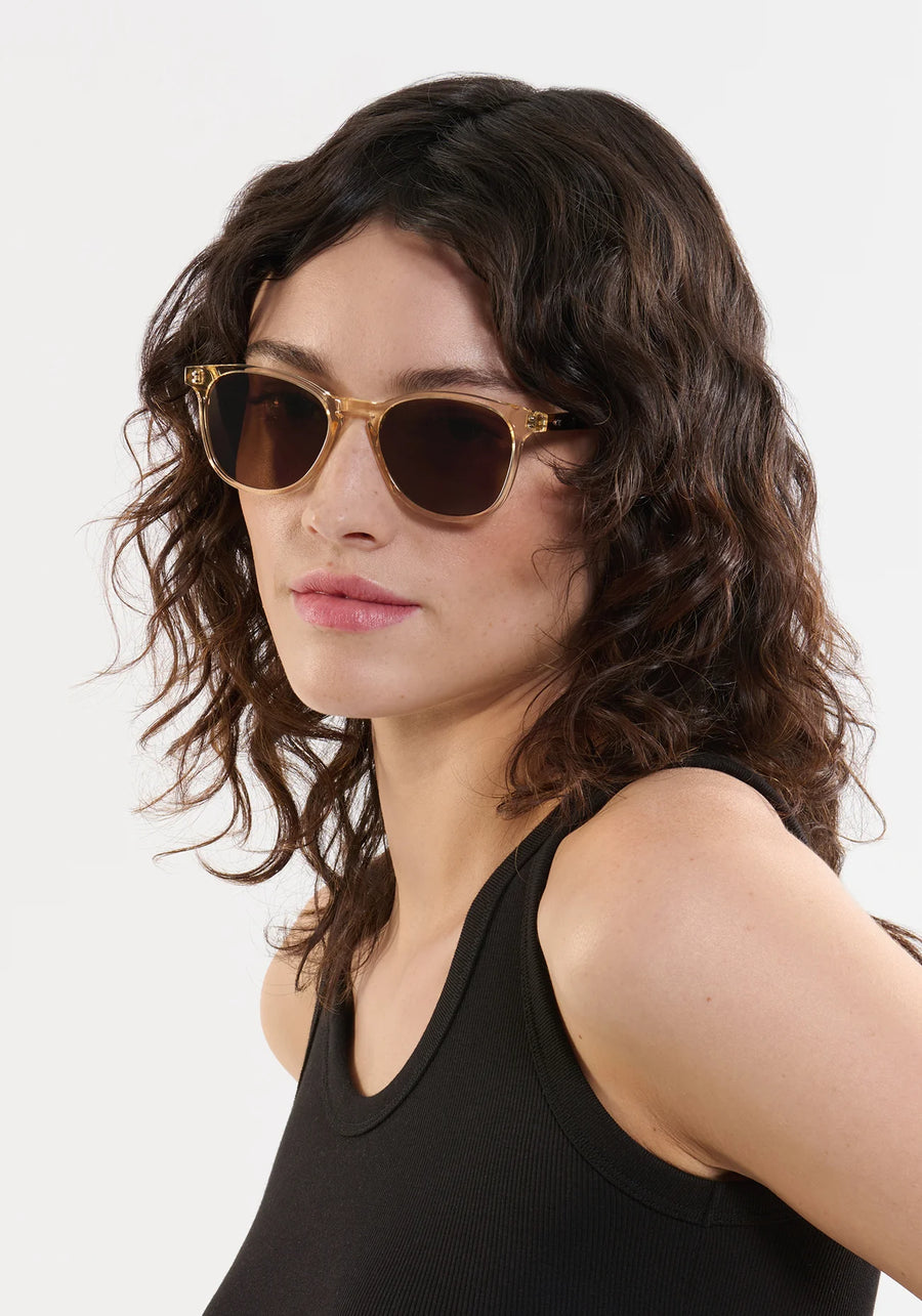 Oliver - Champagne + Rue Tortoise Polarized
