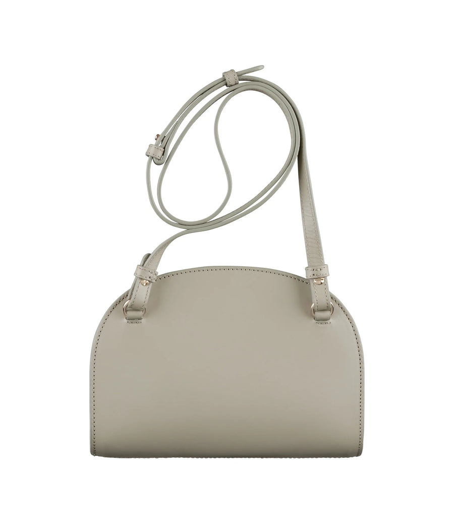 Clutch Demi-Lune - Taupe Green