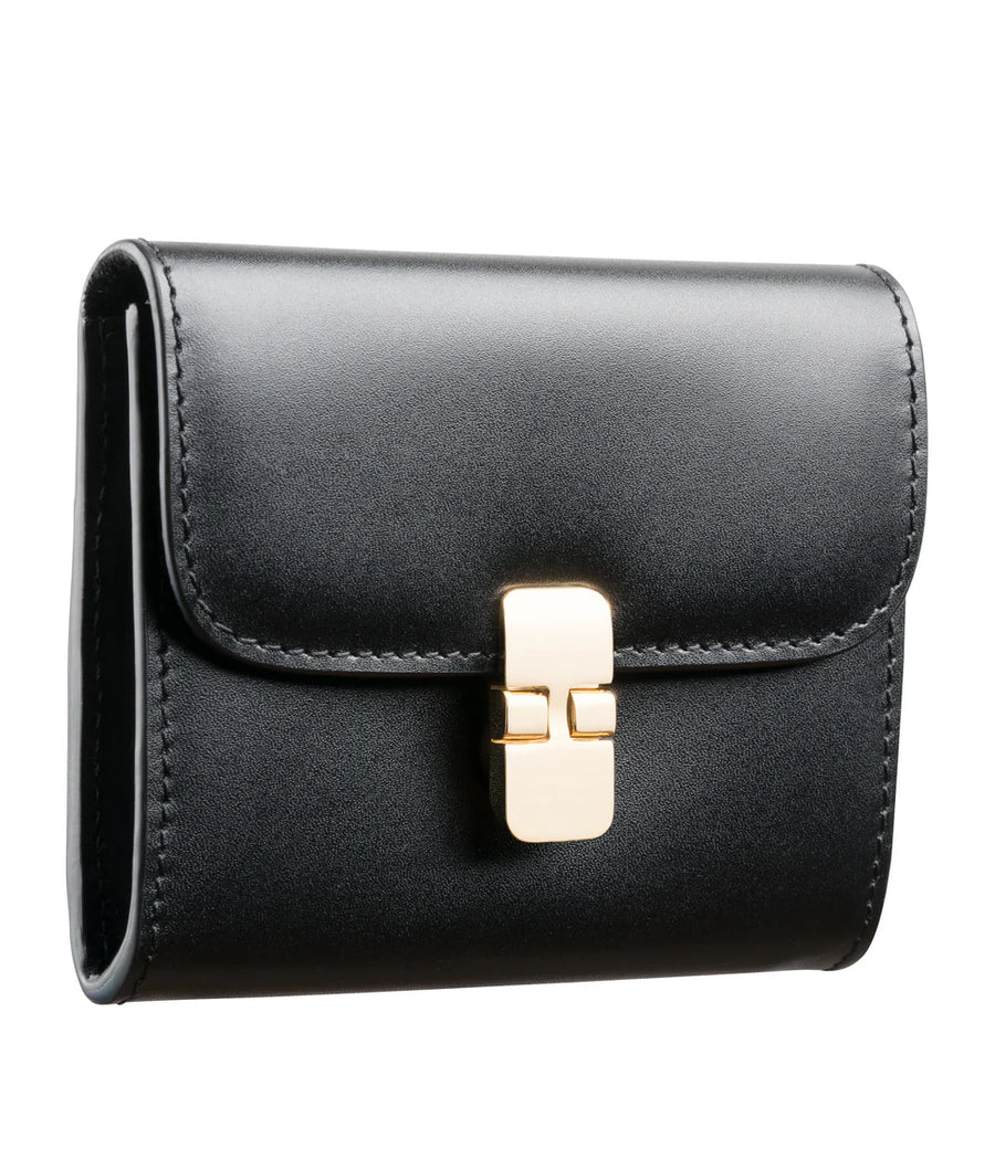 Grace Compact Wallet - Black