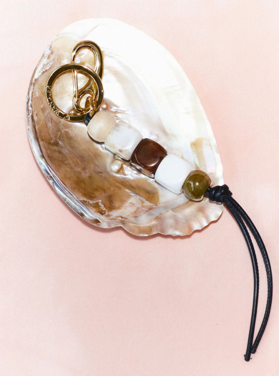 Bag Charm Beads - Marble Mix