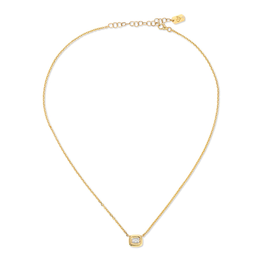 Mini Luna Necklace - 14K Yellow Gold