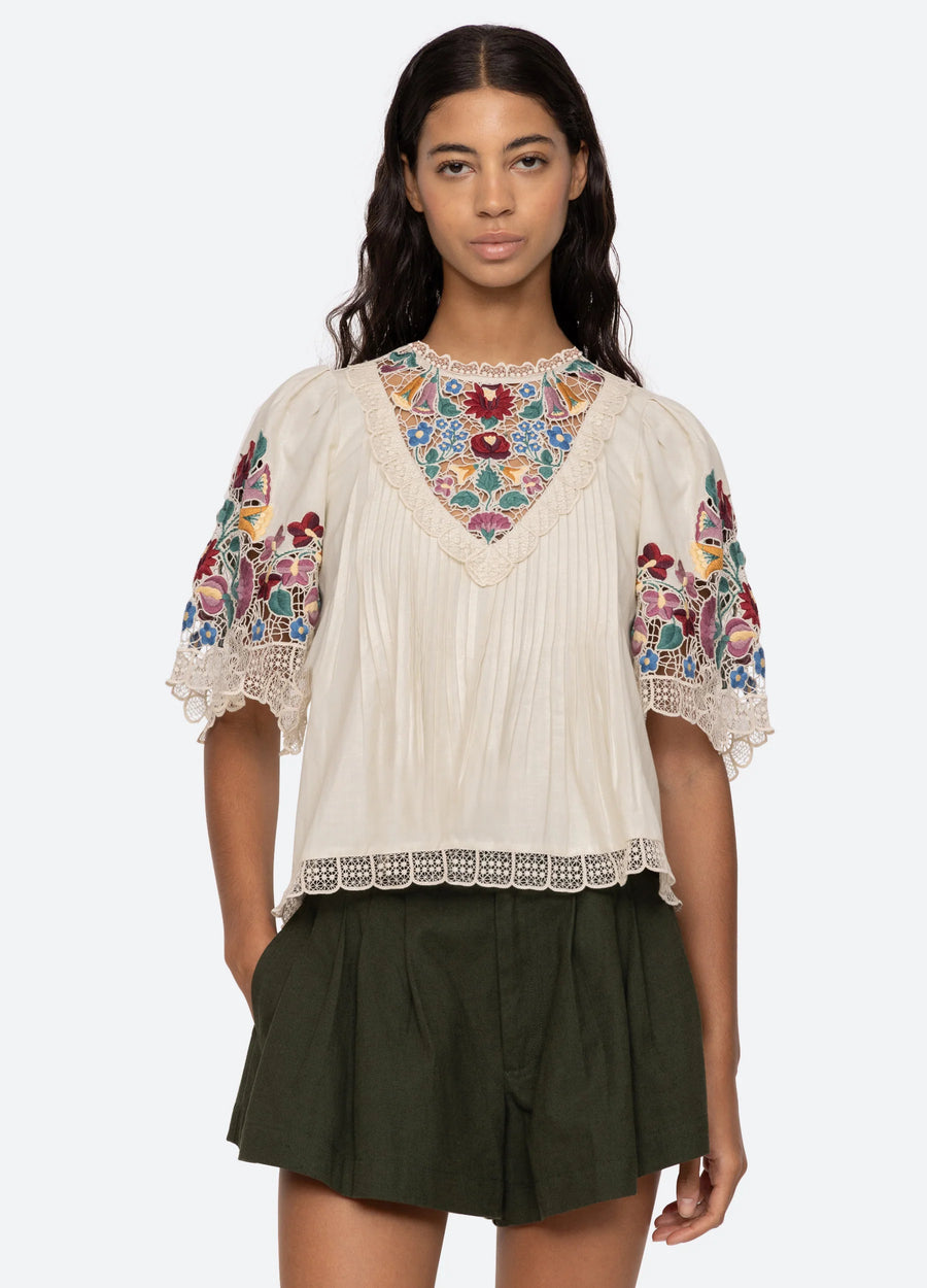 Katharine S/S Top - Multi