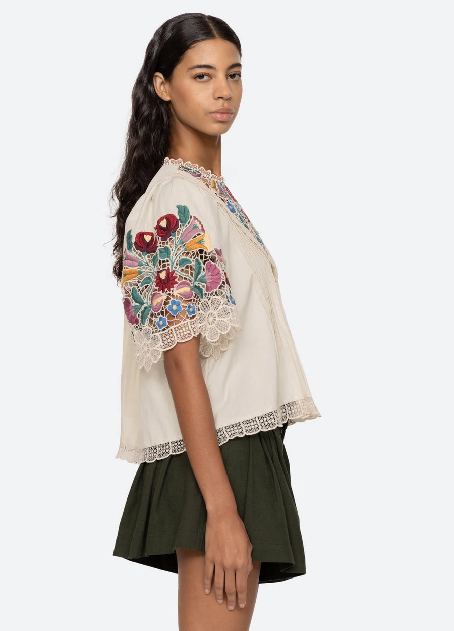 Katharine S/S Top - Multi