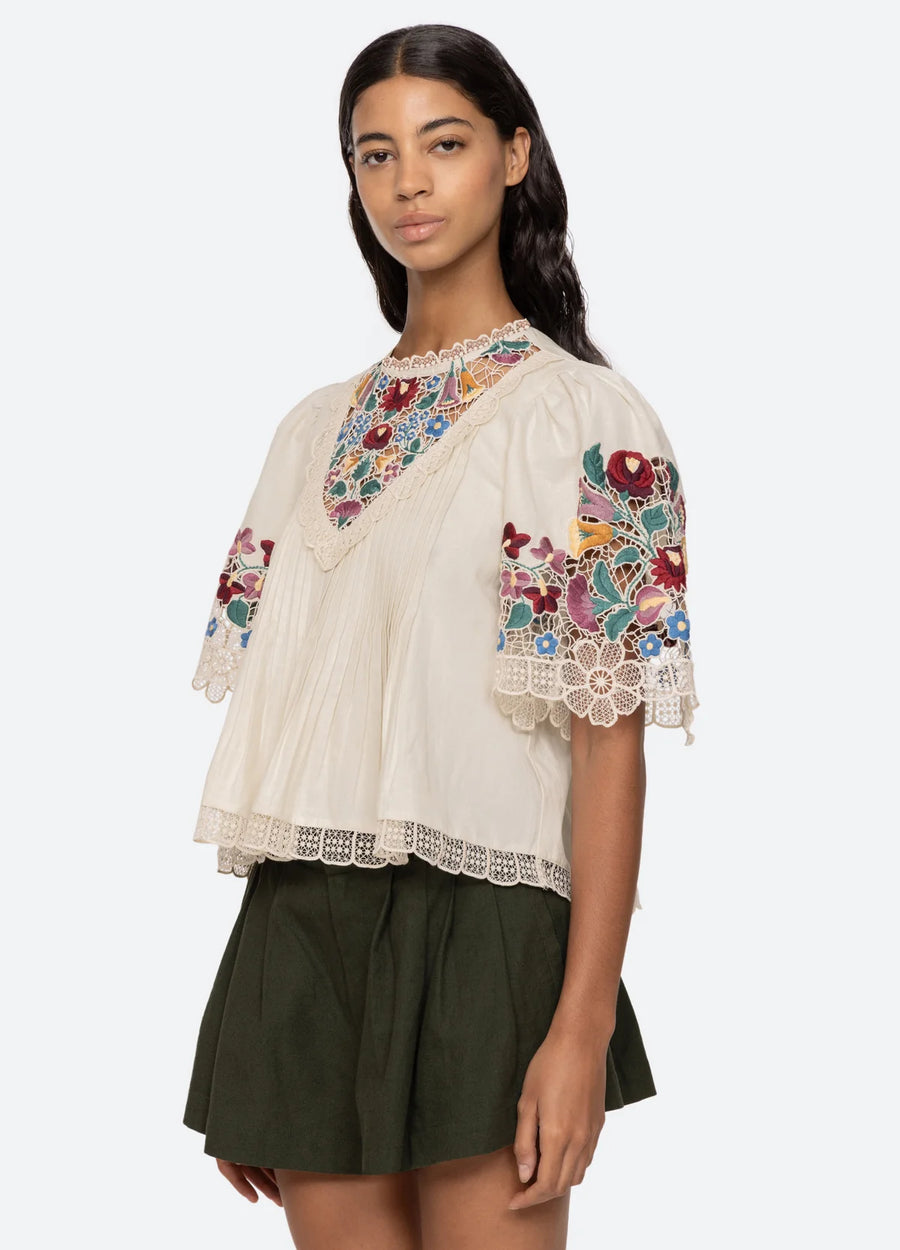 Katharine S/S Top - Multi