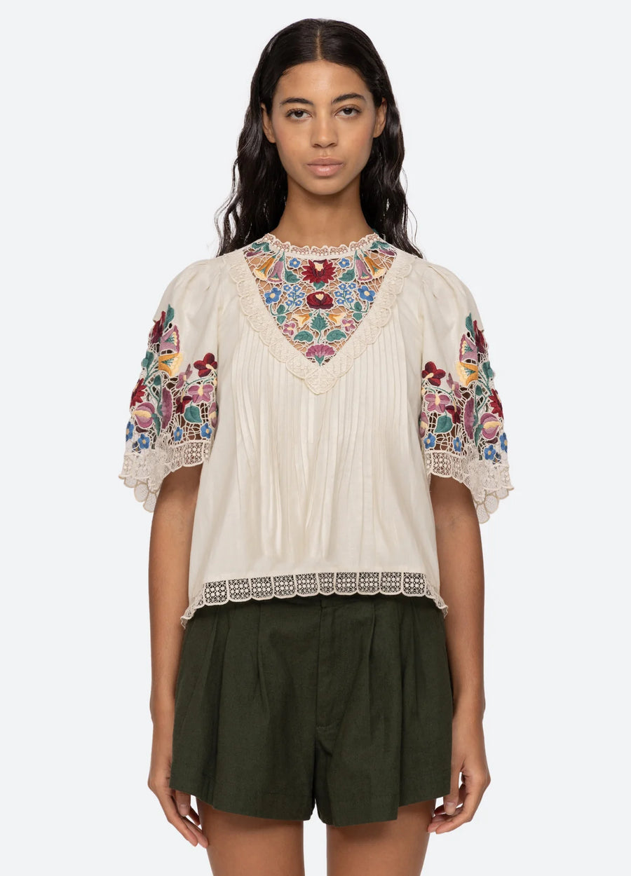 Katharine S/S Top - Multi