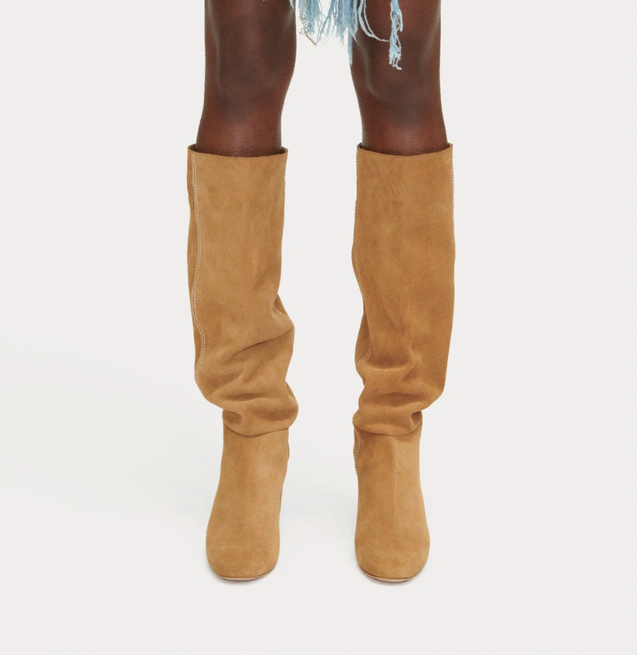 Boeri Suede Boot - Caramel