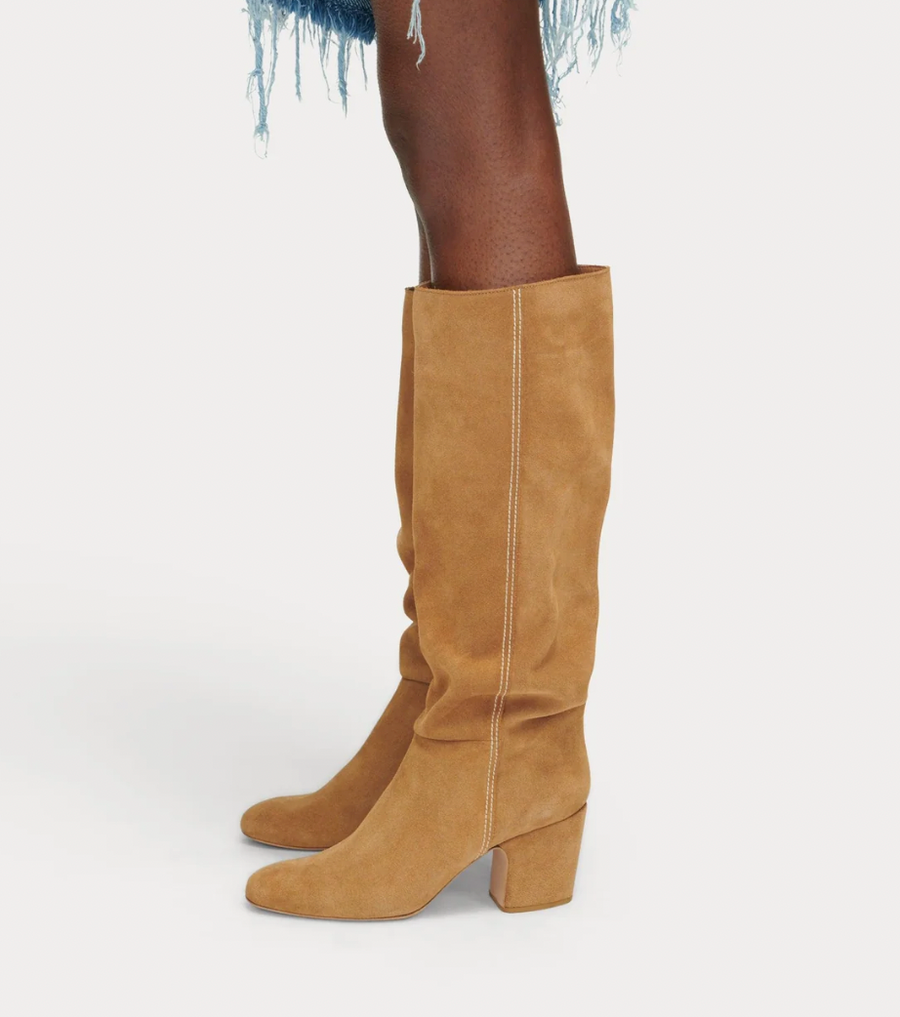 Boeri Suede Boot - Caramel