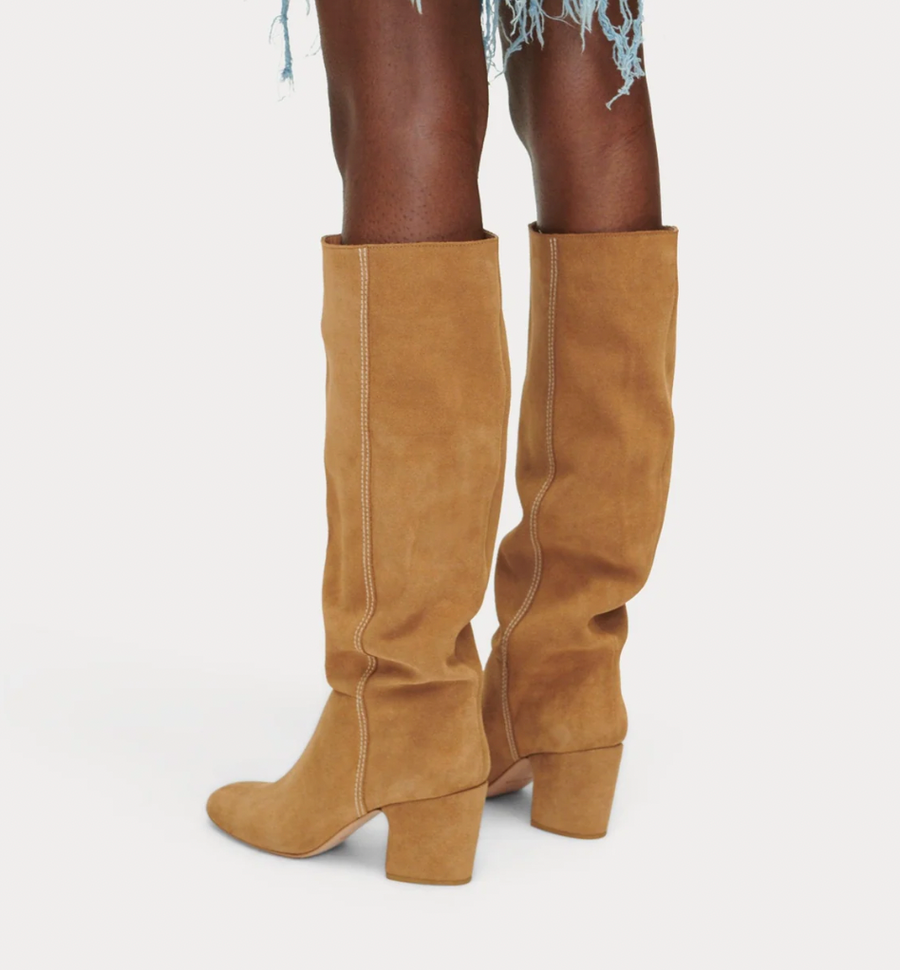 Boeri Suede Boot - Caramel