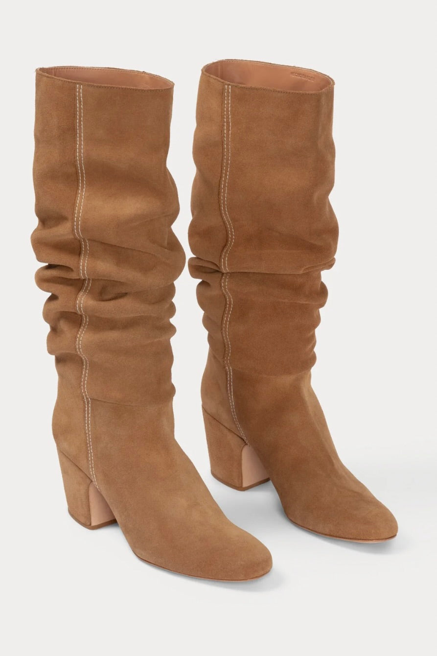 Boeri Suede Boot - Caramel