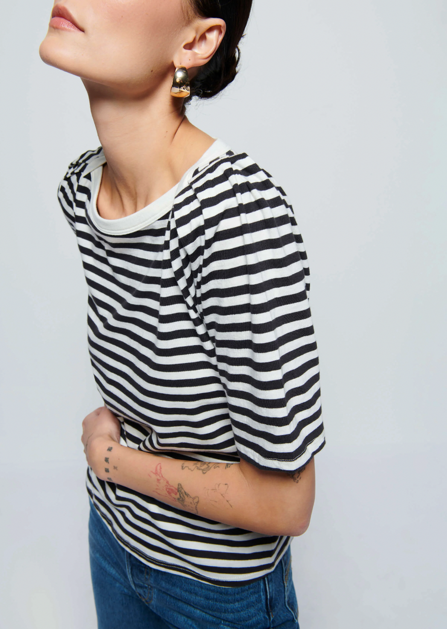 Deana Stripe Envelope T-Shirt - City Stripe