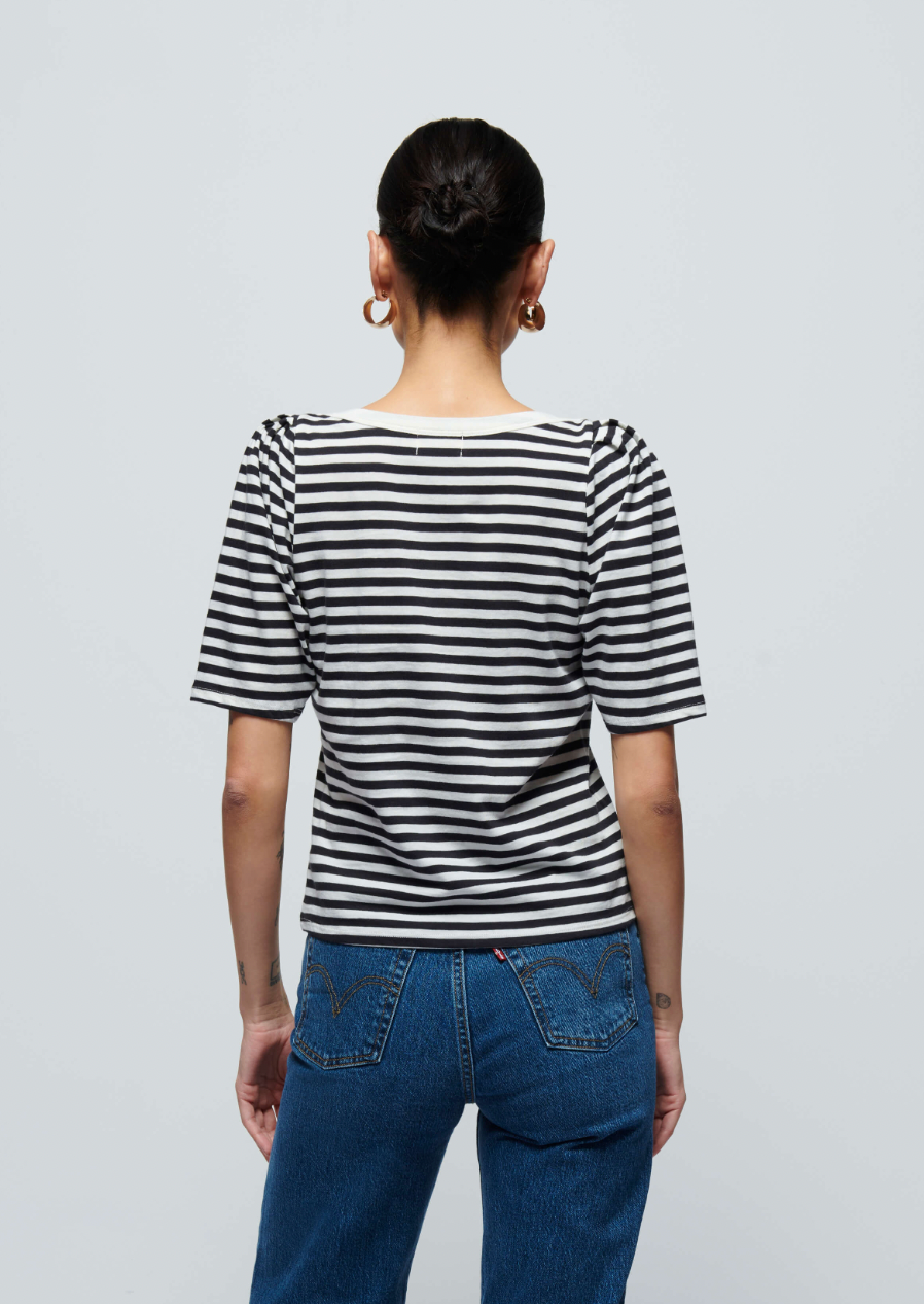 Deana Stripe Envelope T-Shirt - City Stripe