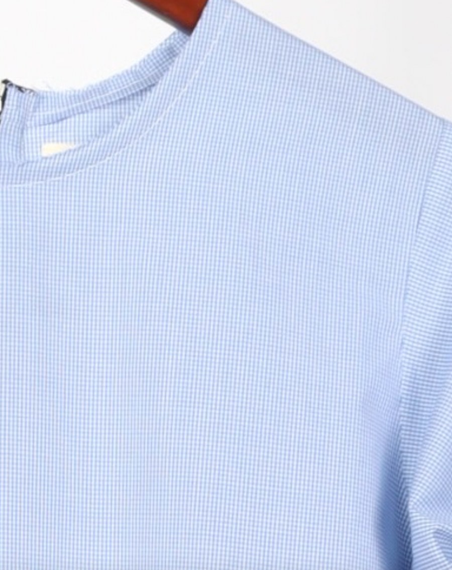 Jackie Shirt - Blue Check