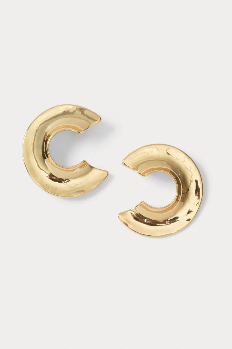 Rail Earrings - Gold