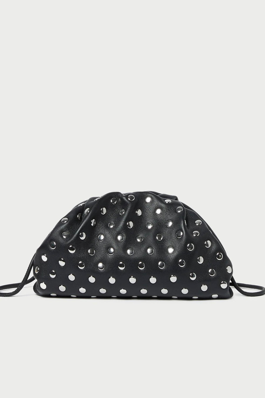 Bailey Black/Silver Dome Clutch