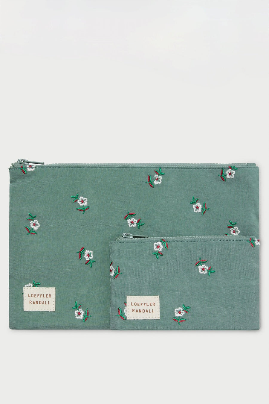 Tracy Sage Floral Pouch Set