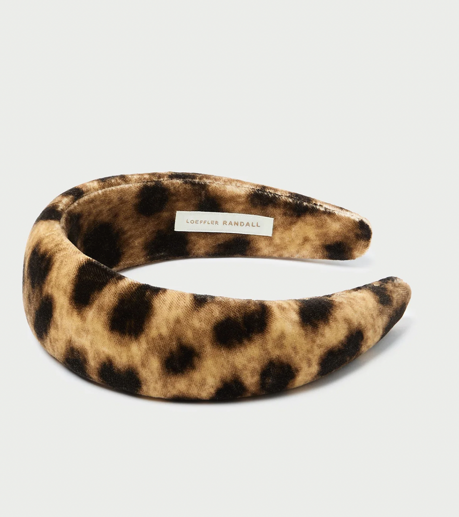 Bellamy Leopard Puffy Headband