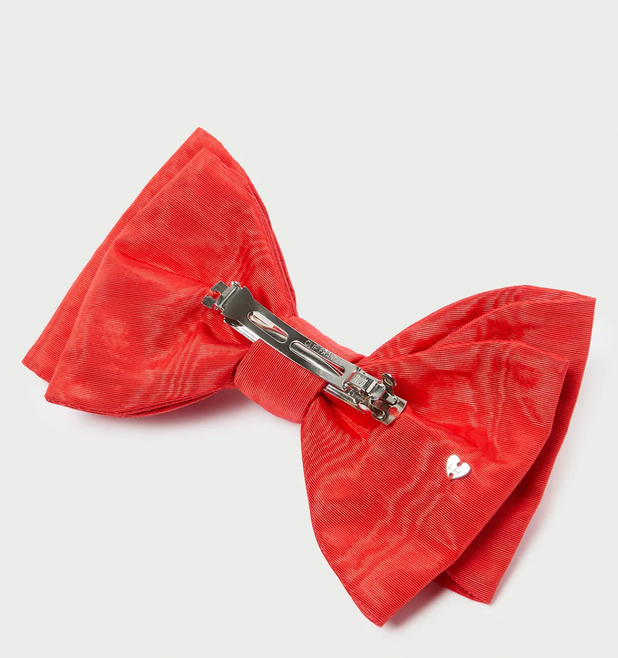 Eden Red Bow Hair Clip