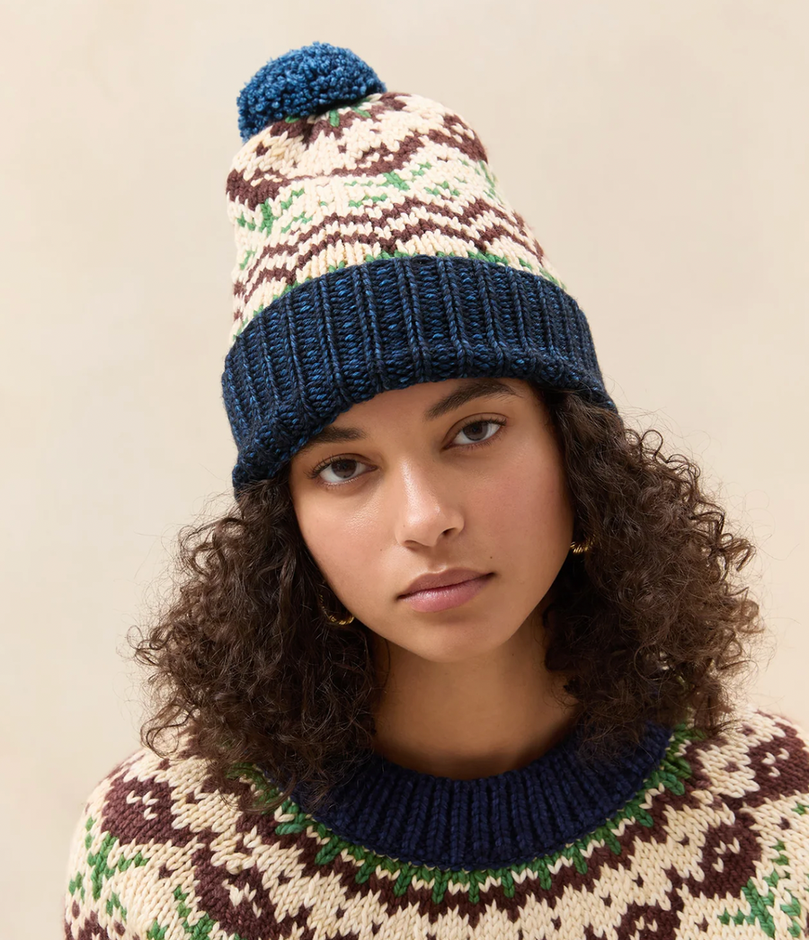 Macelyn Intarsia Beanie