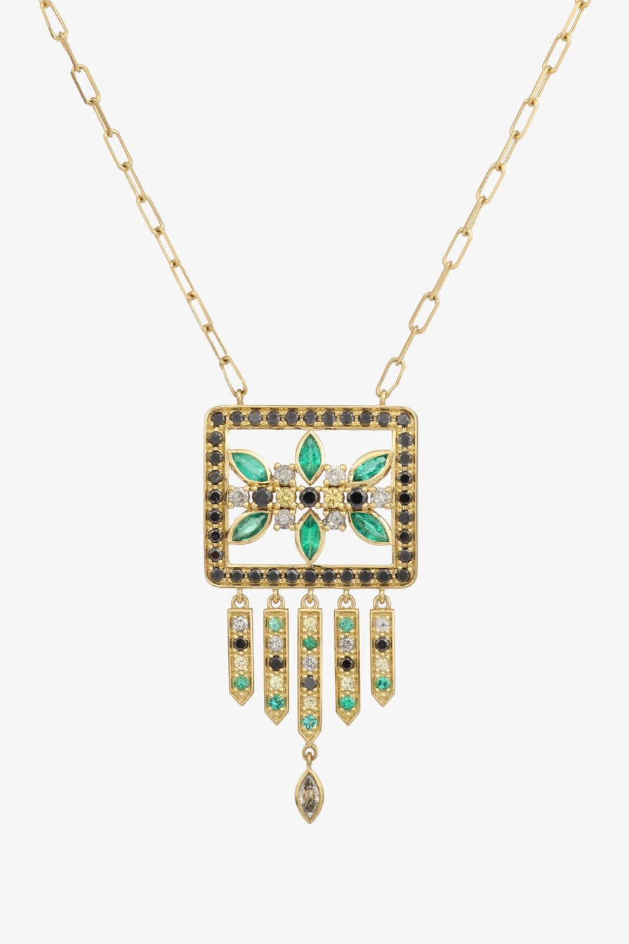 Rita Necklace 1 - Green