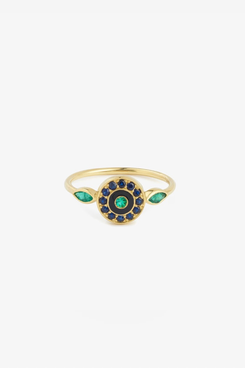 Luna Ring 1 - Green