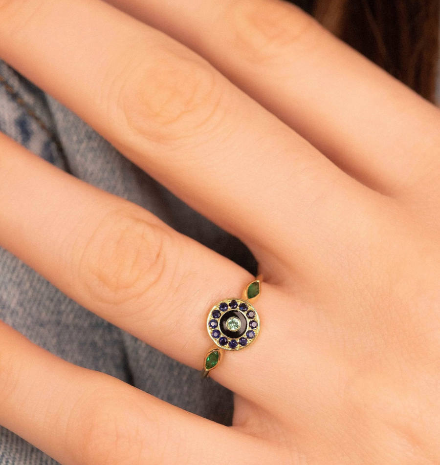 Luna Ring 1 - Green