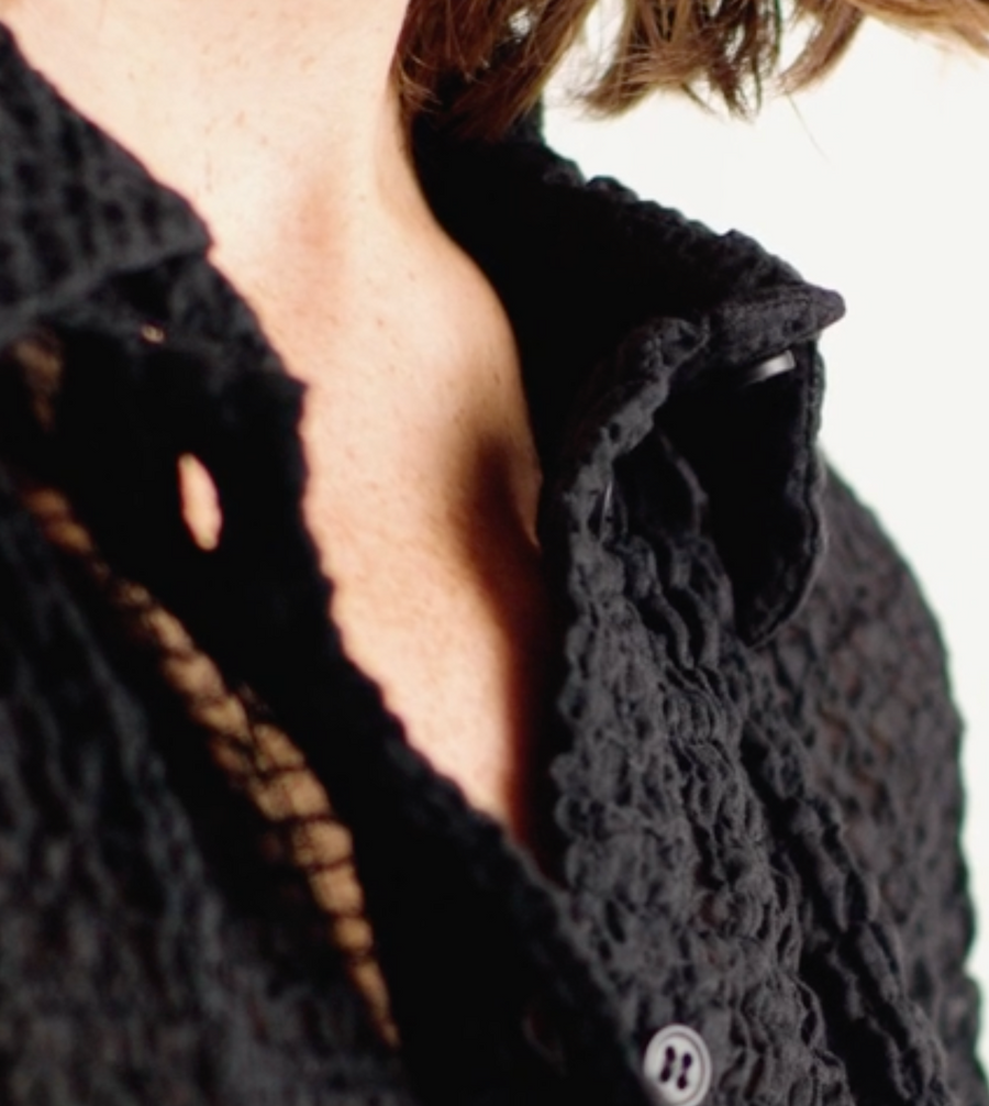 Melanes Shirt - Caviar