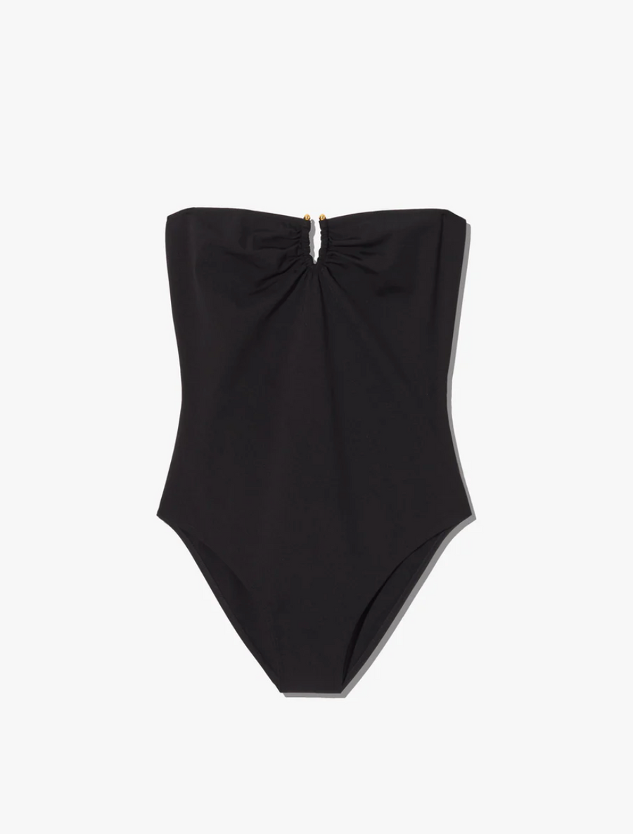 One Piece Bathing Suit - Black