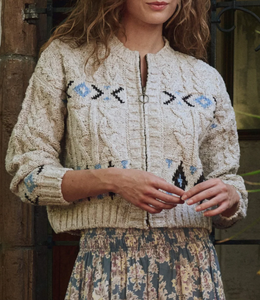 The Cavern Cardigan - Oat