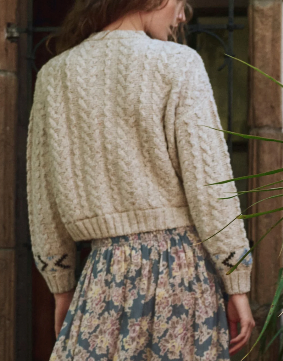 The Cavern Cardigan - Oat