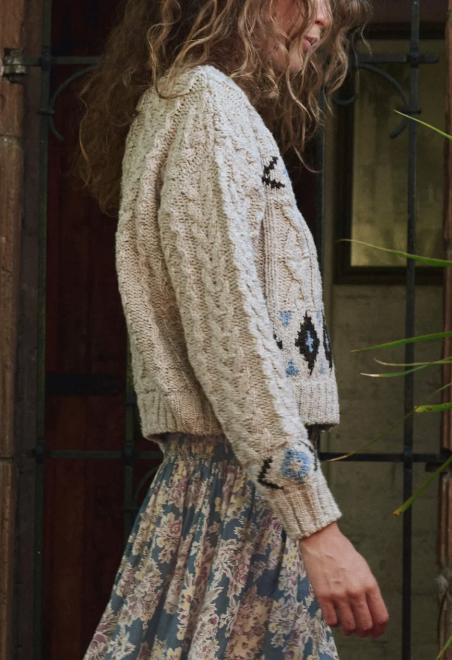 The Cavern Cardigan - Oat
