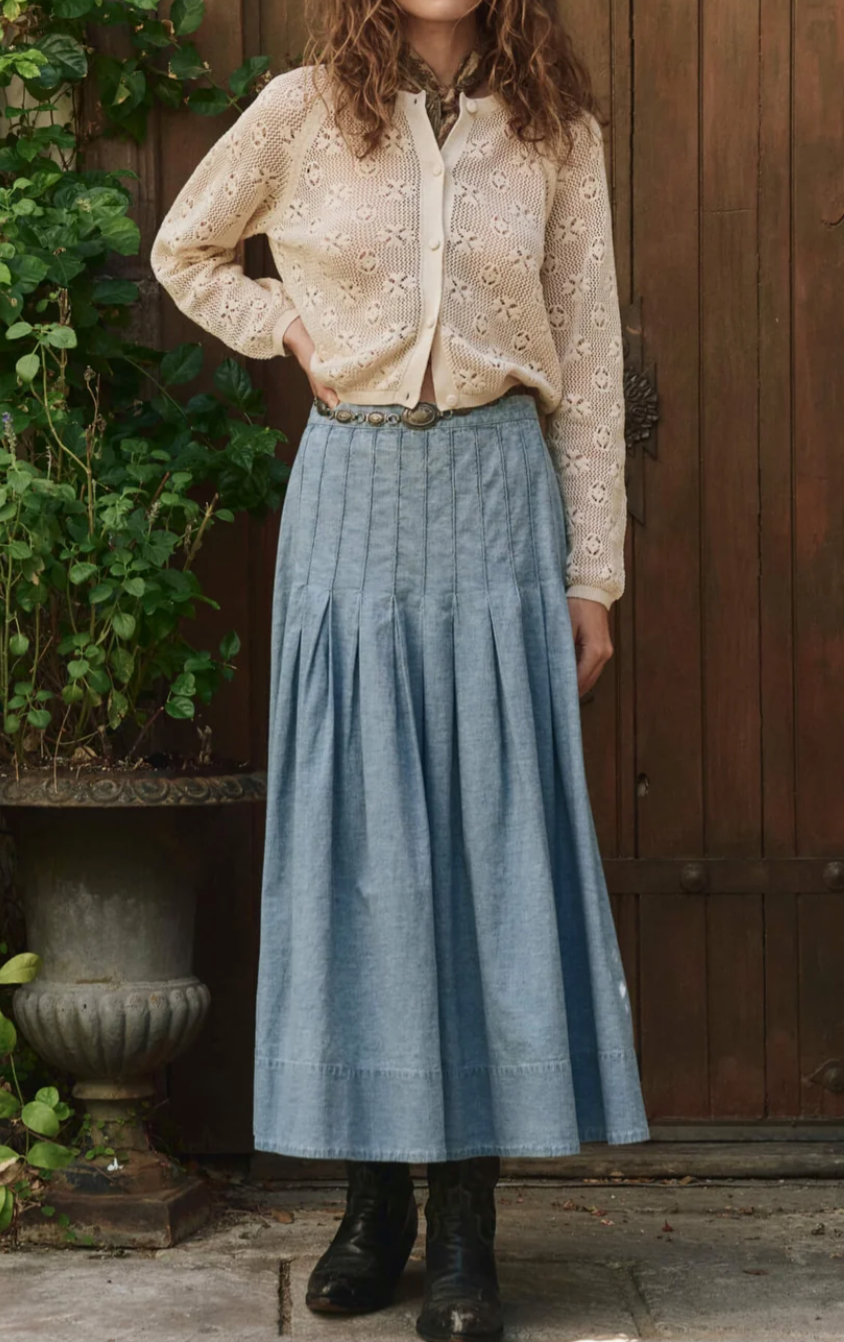 The Crochet Cardigan - Natural