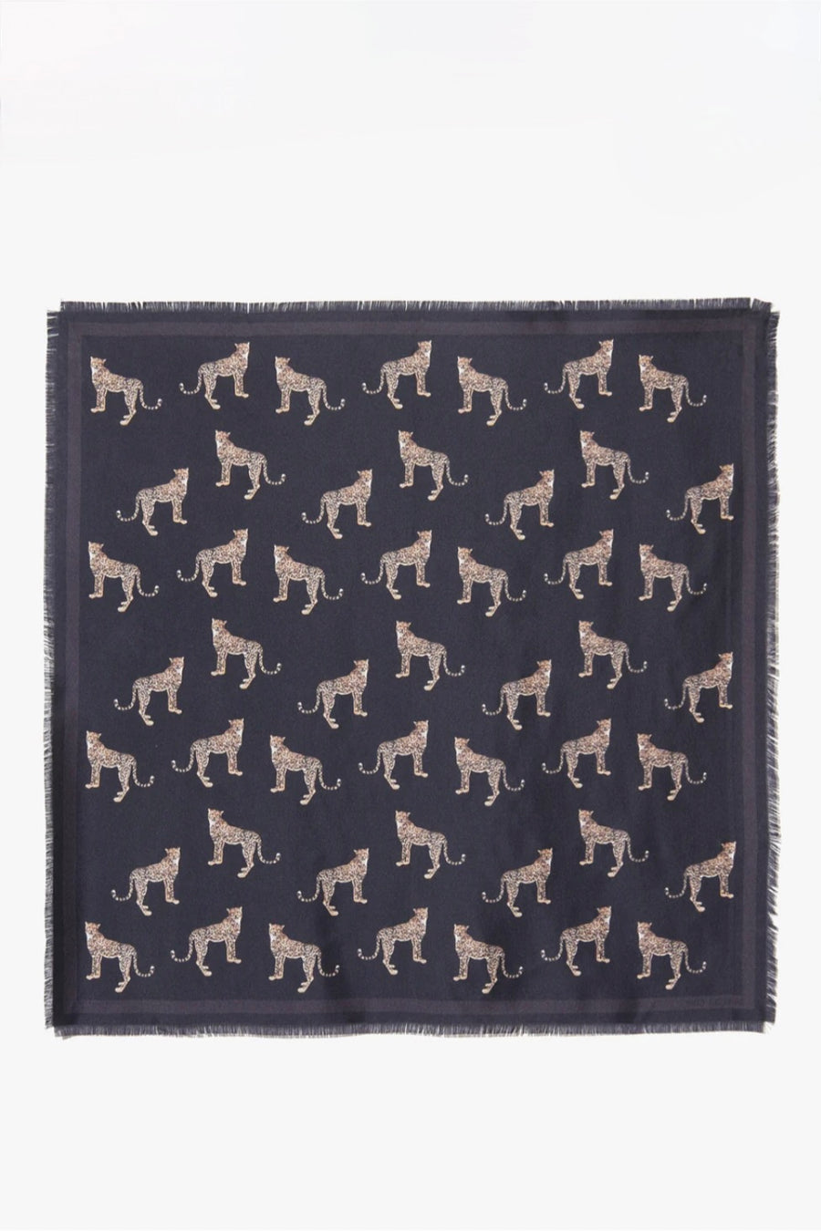 Cheetah Silk Scarf - Cheetah