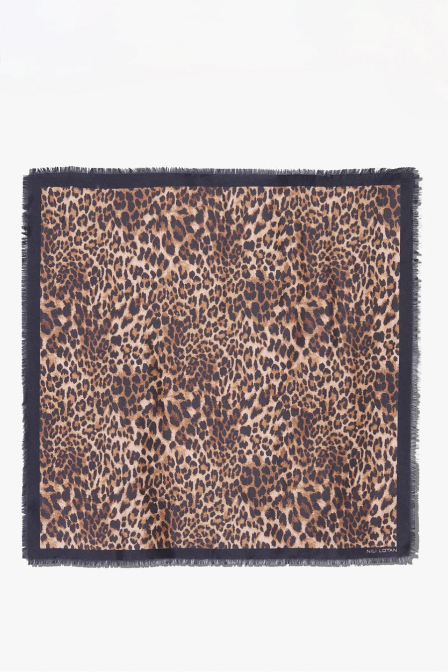 Leopard Silk Scarf - Leopard