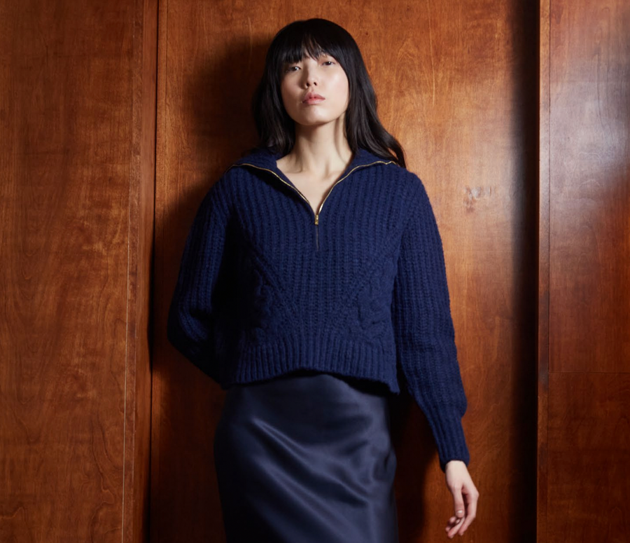 Terra Sweater - Navy