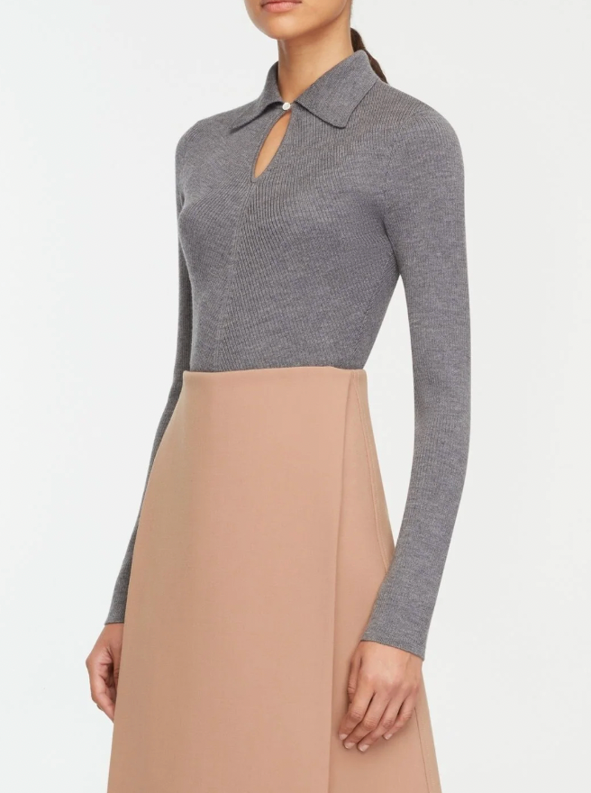 Ambrose Knit - Grey Melange Cashfeel