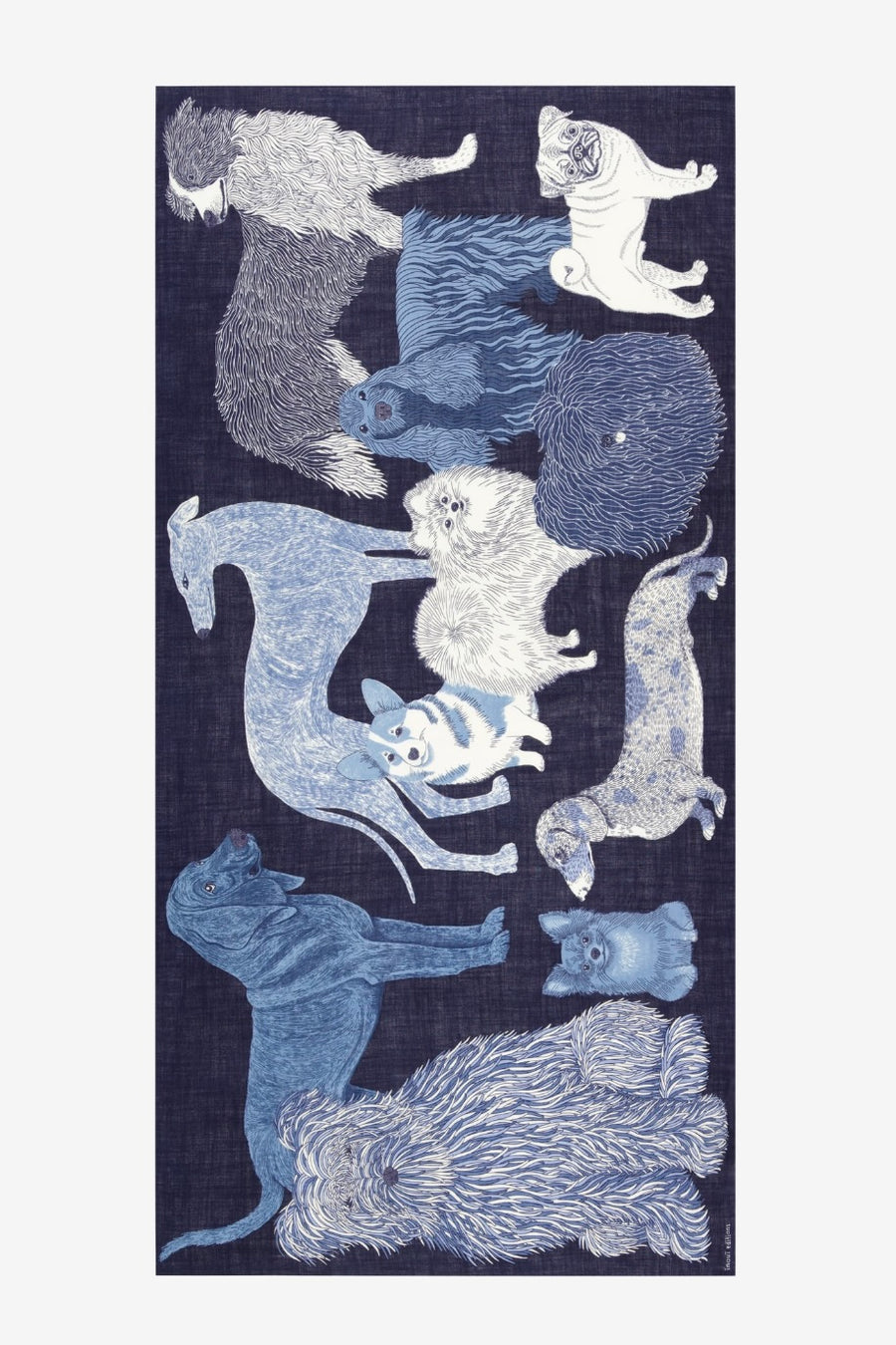 Scarf 100 - Toutou - Navy