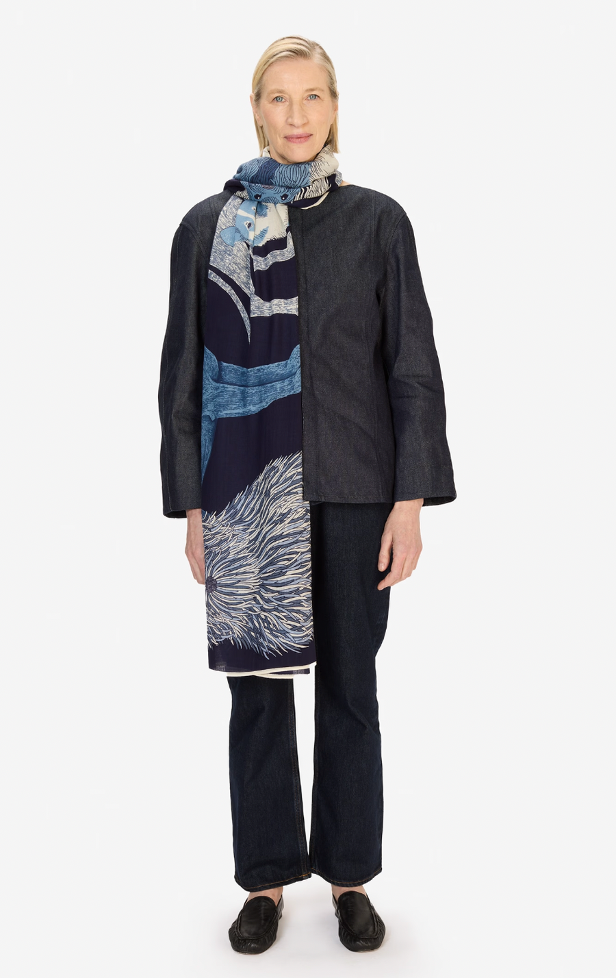 Scarf 100 - Toutou - Navy