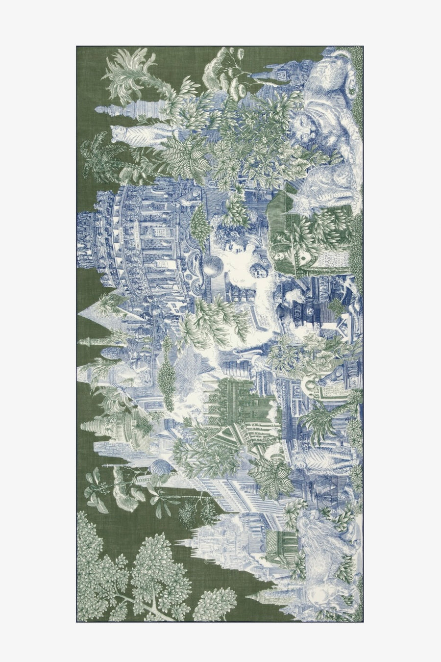 Wool Scarf 100 - Piranesi - Khaki