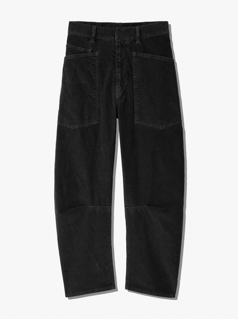 Shon Corduroy Pant - Jet Black